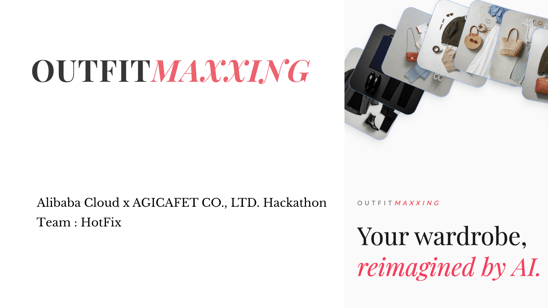 How We Built OutfitMaxxing in a Week and Placed Runner-Up at Alibaba Cloud x AGICAFET Hackathon